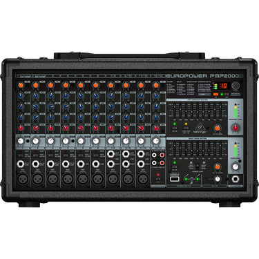 CONSOLA BEHRINGER PMP2000D MEZCLADORA AMPLIFICADA ACTIVA